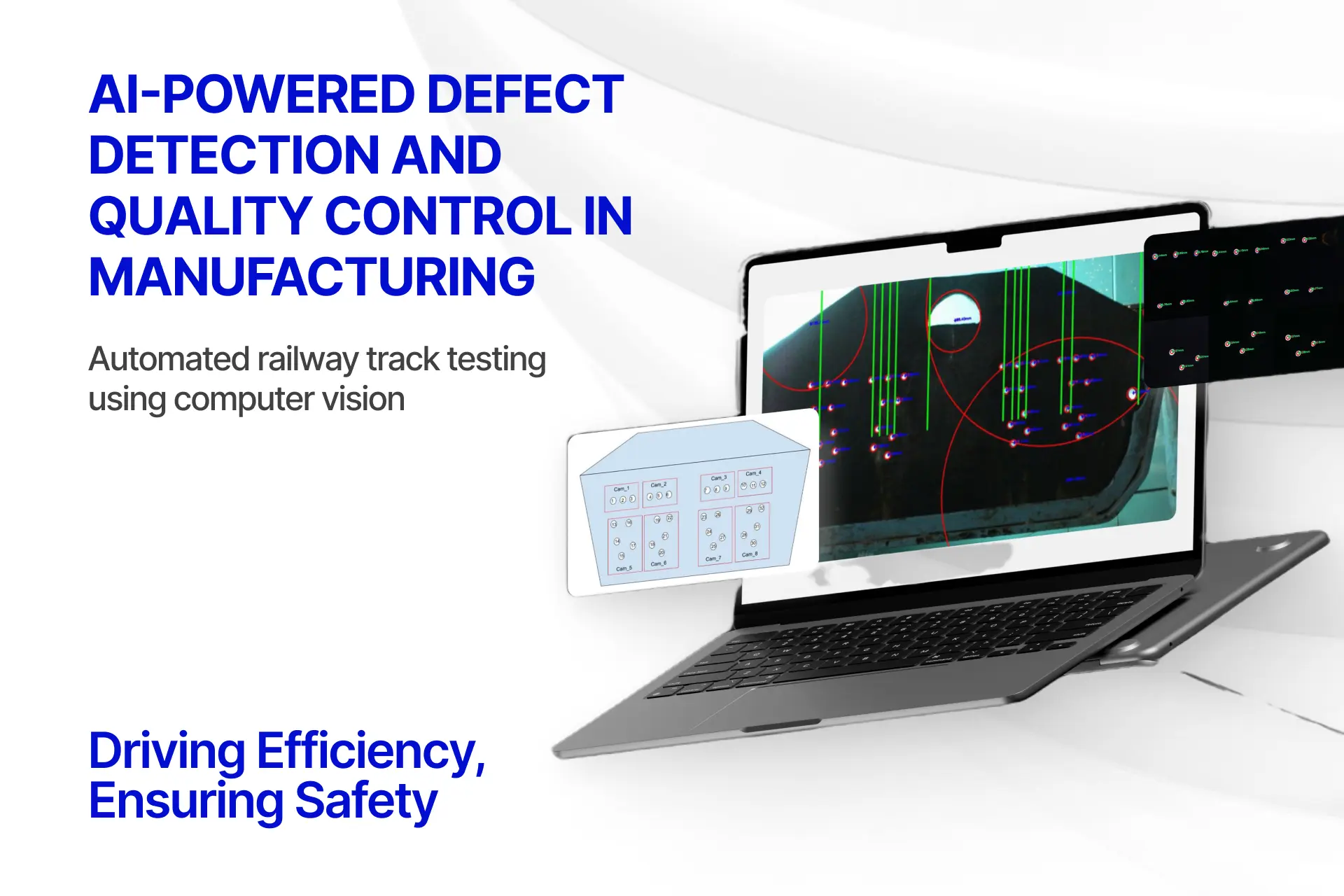 Automation Using Computer Vision for Largest Rail Manufacturer