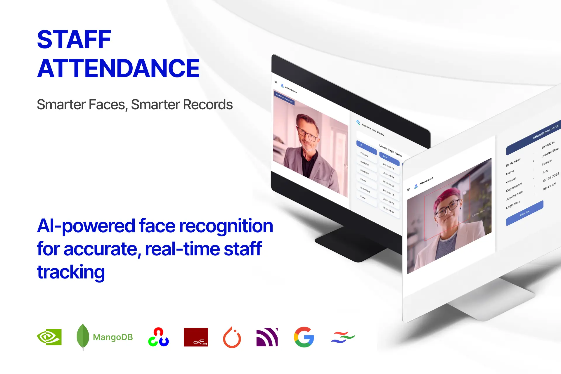 Staff Attendance with Face Recognition