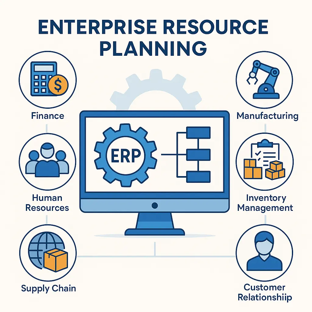 Illustration of Enterprise resource planning