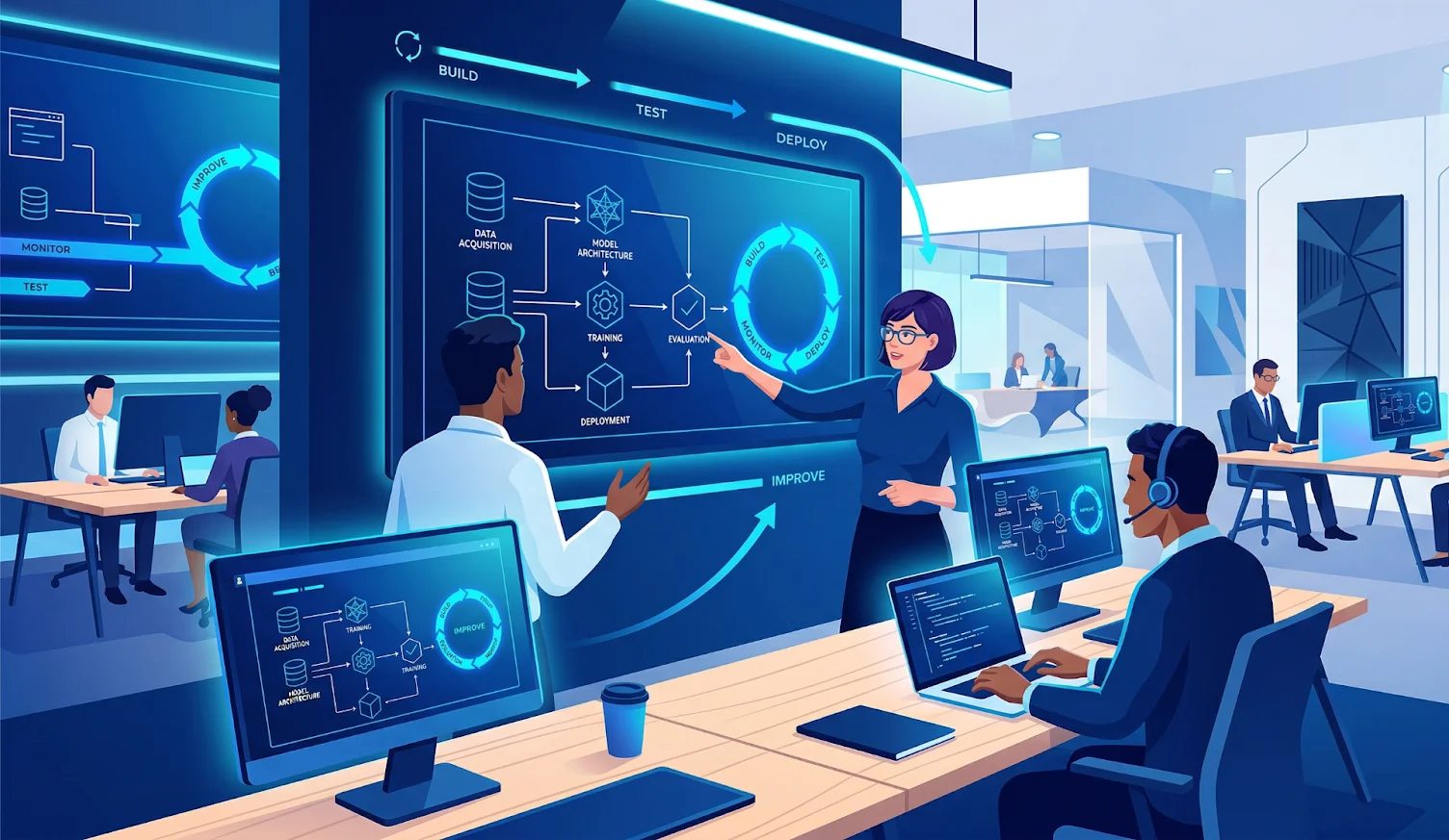 Engineering teams rapidly building and iterating AI systems inside real workflows
