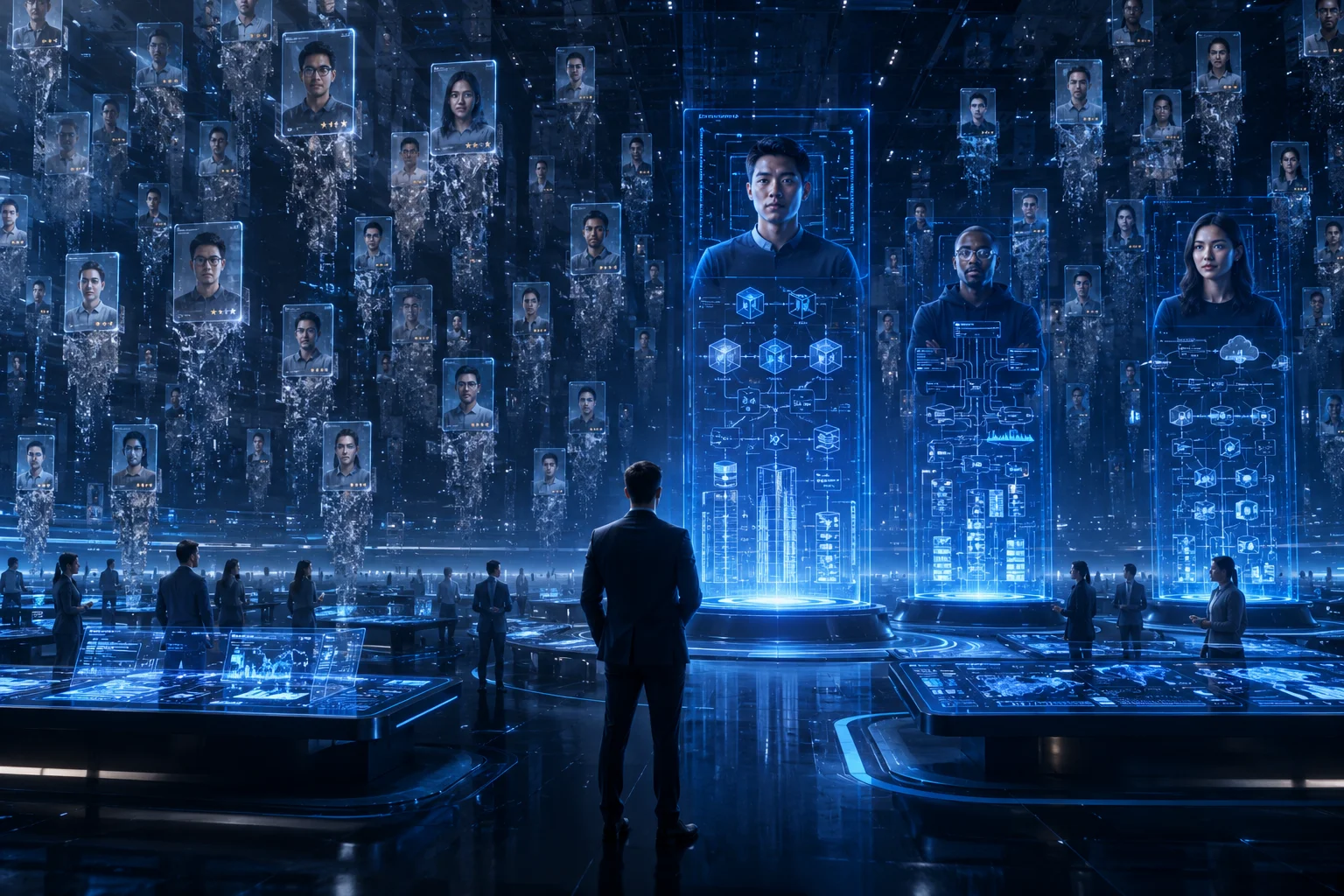Visual representation of the gap between demo AI engineers and production ready AI specialists
